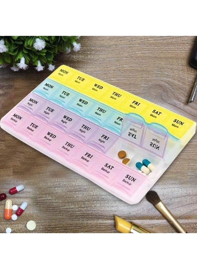 4-Row 28-Point Pill Organizer - Image 4